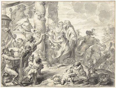 The Sacrifice of Bacchus by Godfried Maes